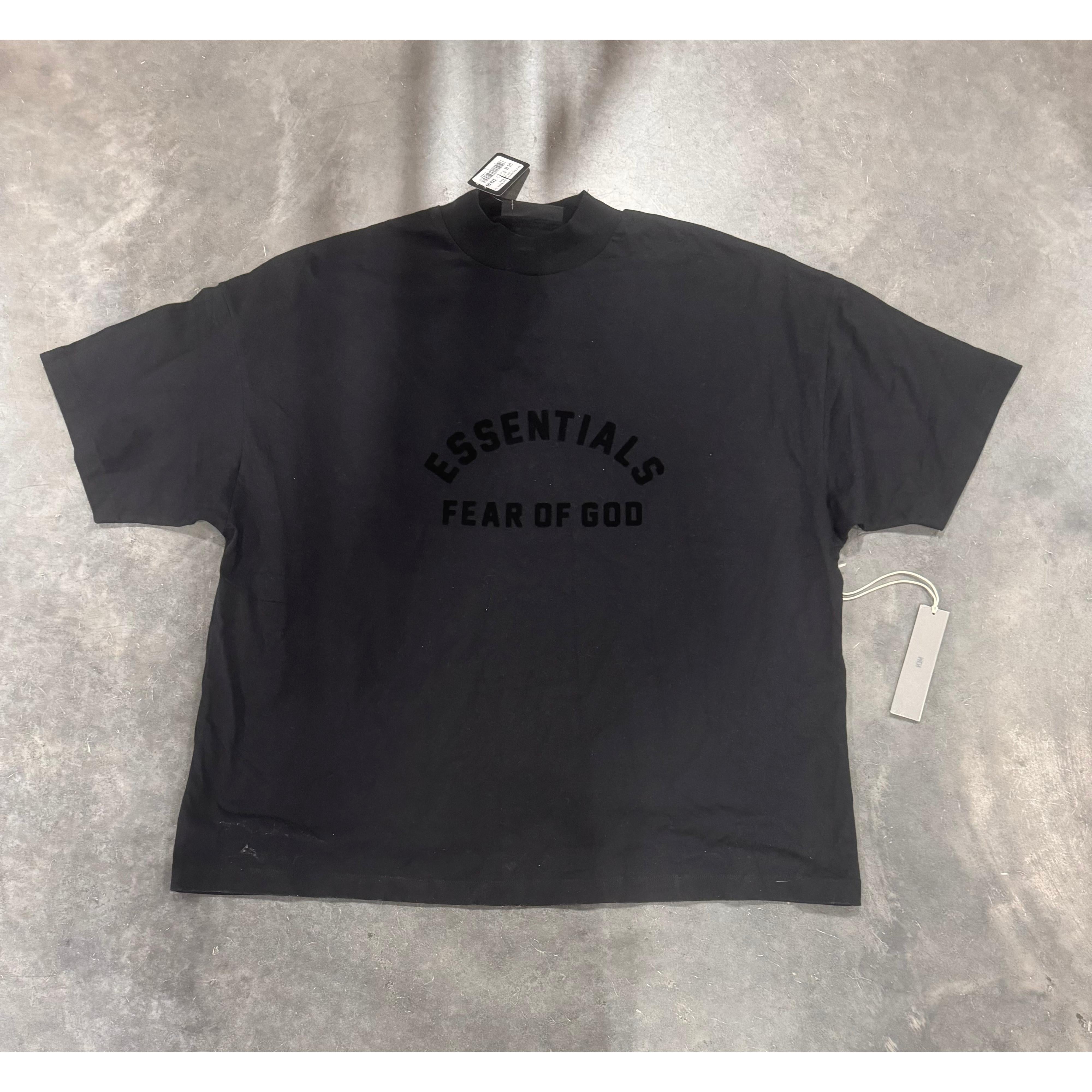 PRE OWNED Essentials Bonded Tee (Black)