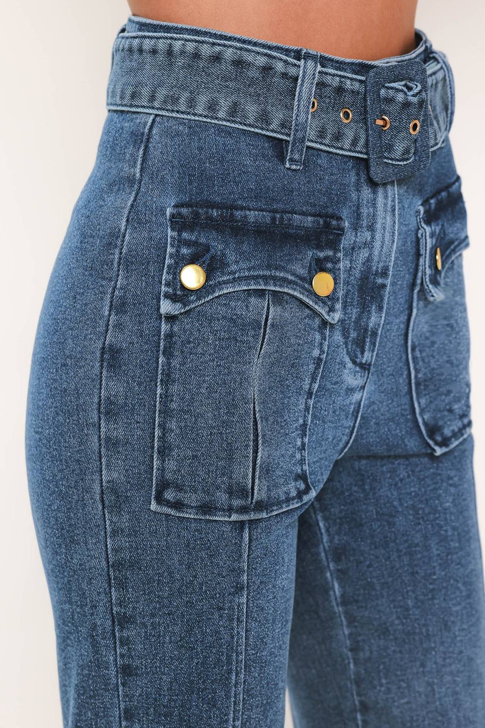 BLUE HORIZON HEIRESS DENIM PANTS