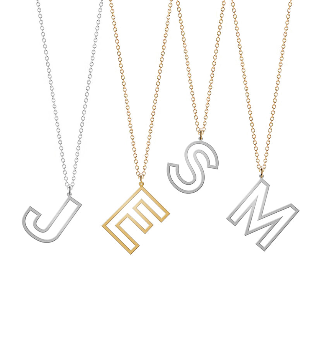 Jess Initial Necklace