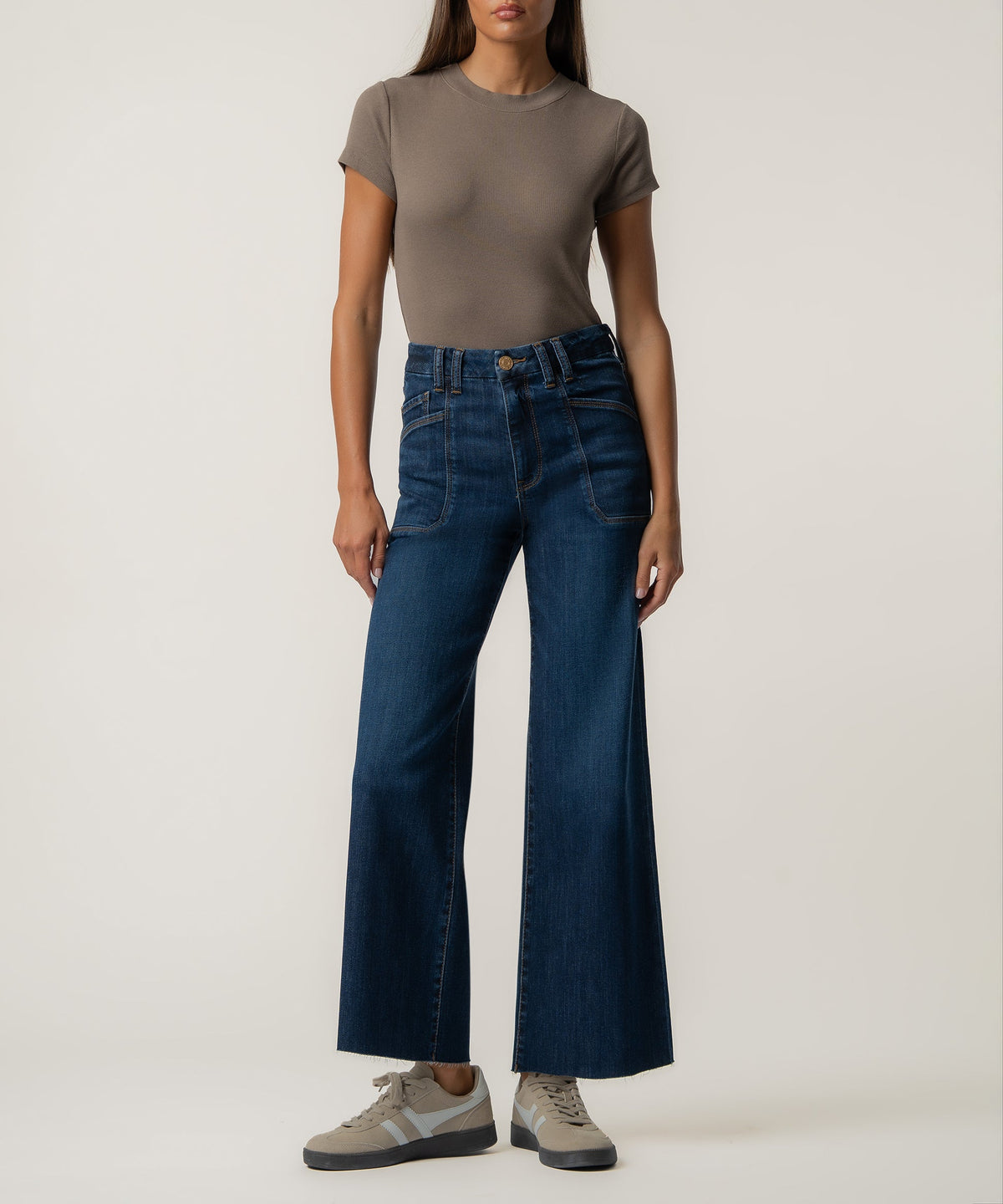 Meg High Rise Wide Leg in Freedom Wash