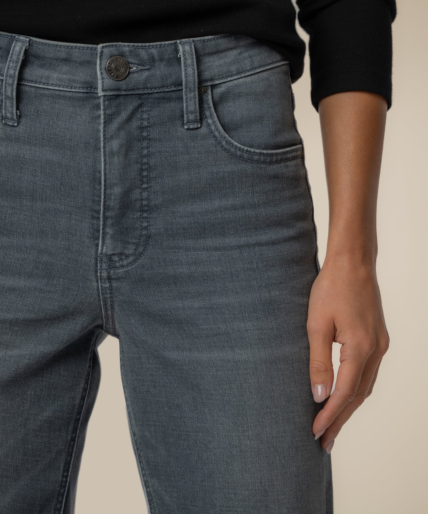 Rachael High Rise Mom Jean, Long