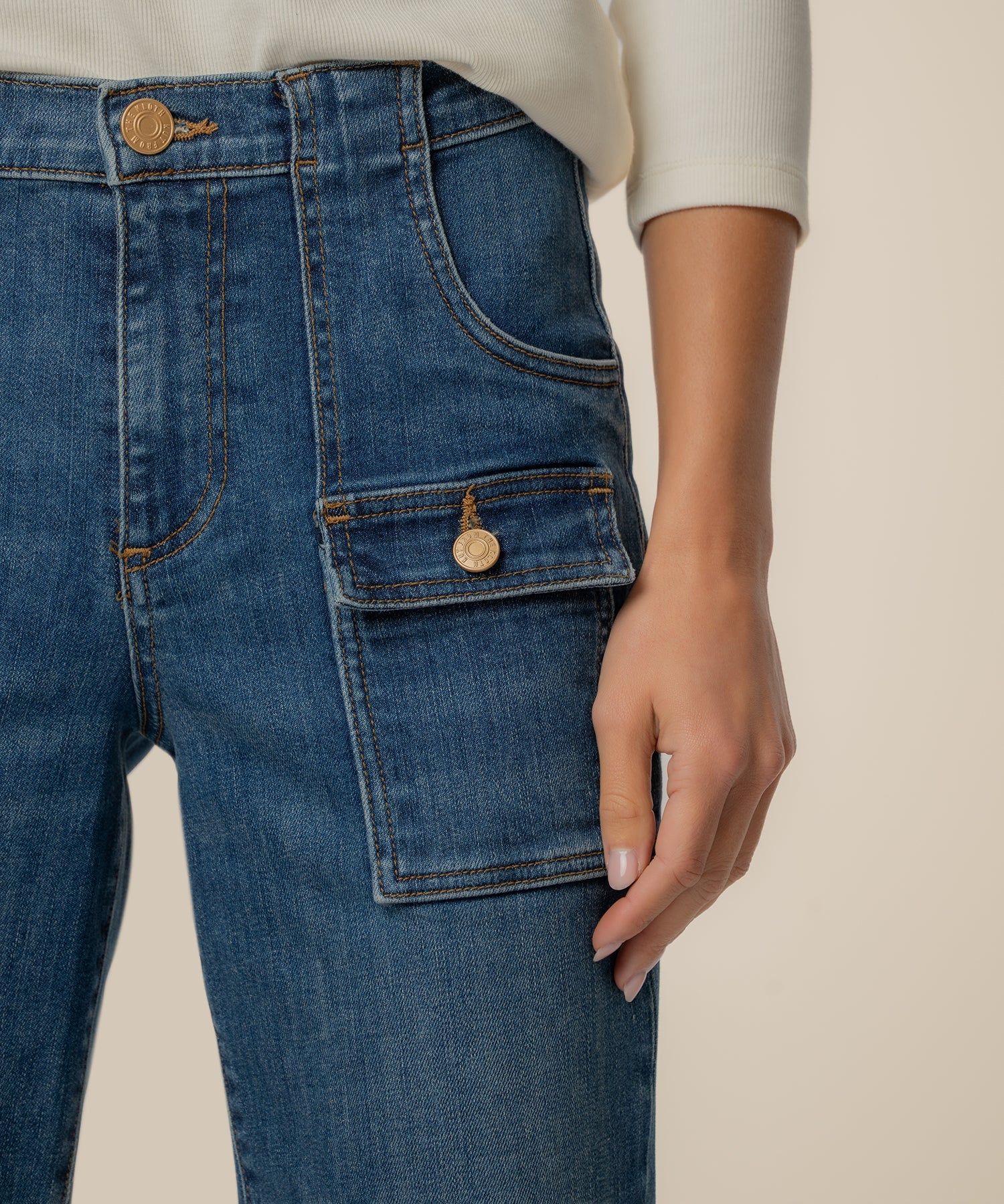 Avery High Rise Straight Leg, Exclusive