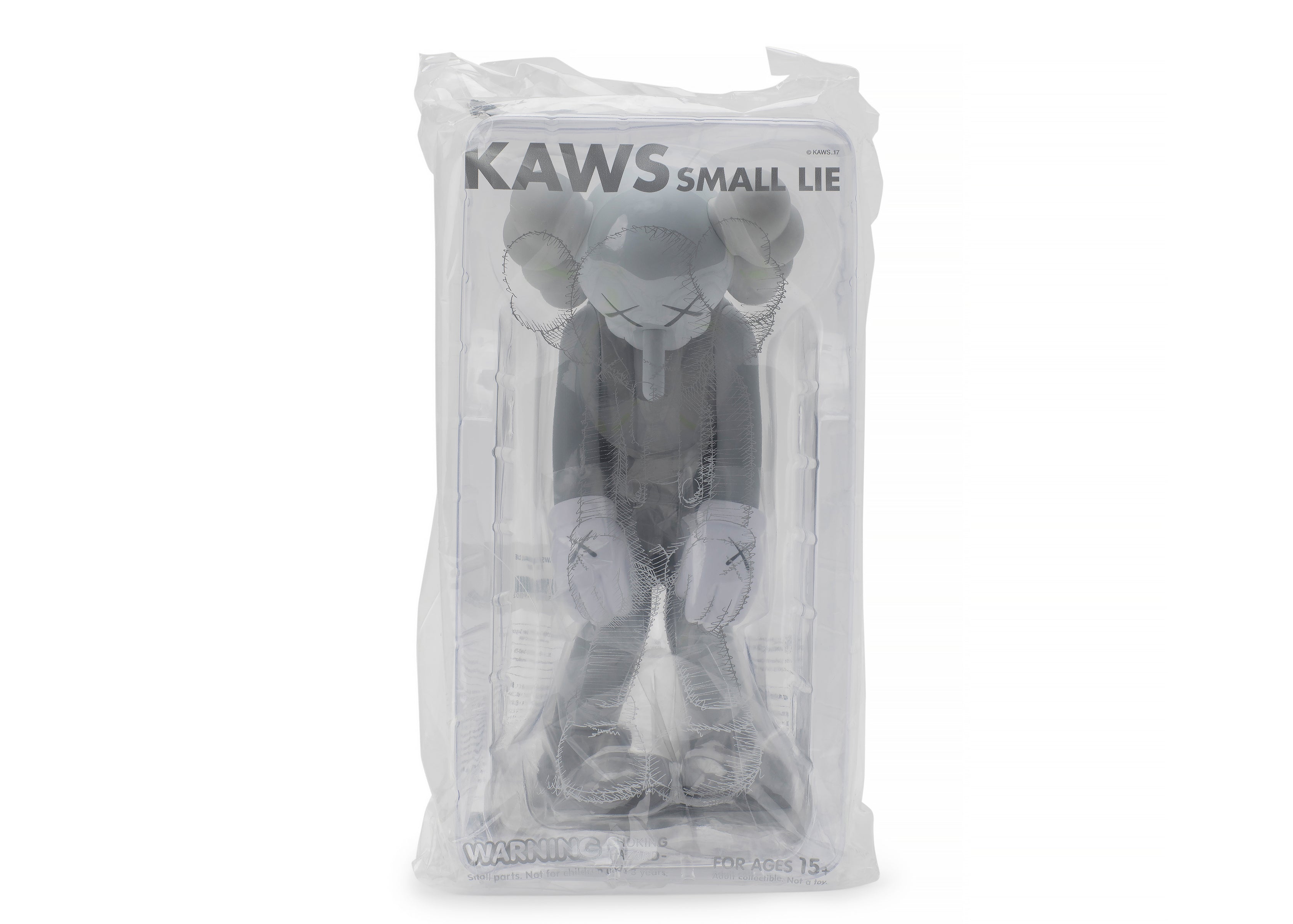 KAWS Small Lie Companion Vinyl Figure Grey