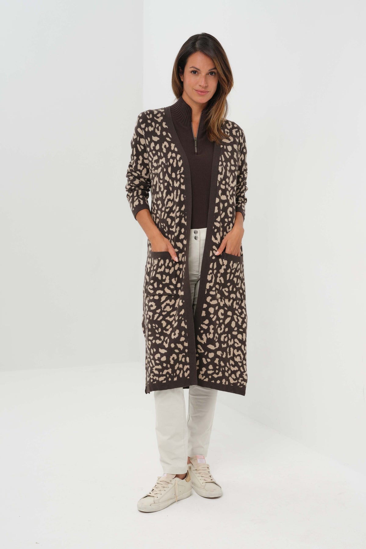 Zendaya Long Duster Cardigan