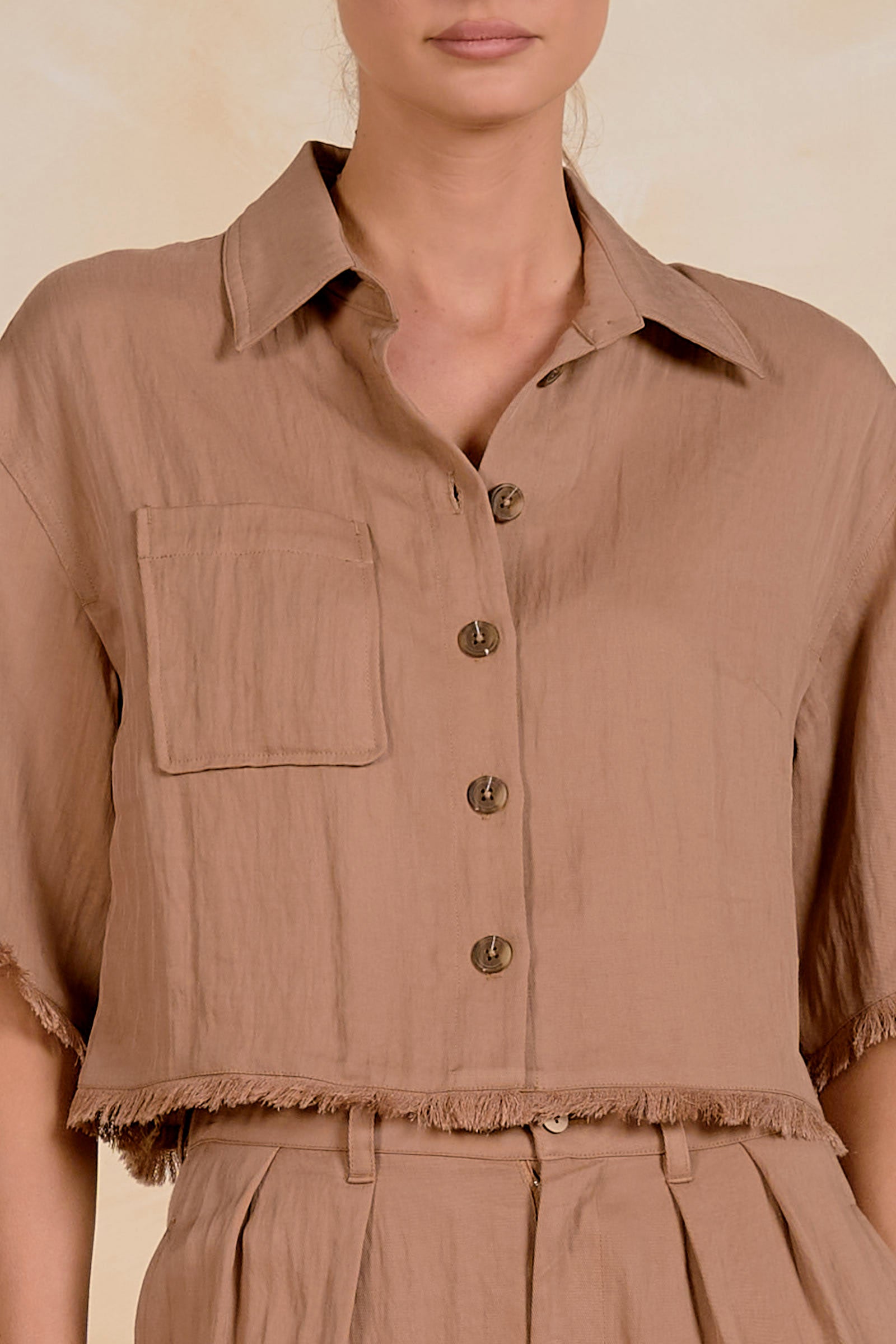 Lara Top Brown