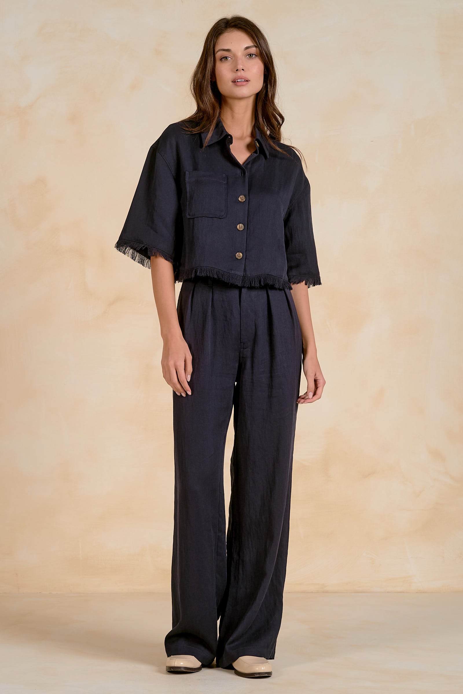 Lara Top Navy