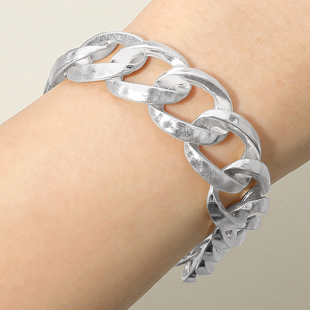 Bold Chunk Chain Link Bracelet