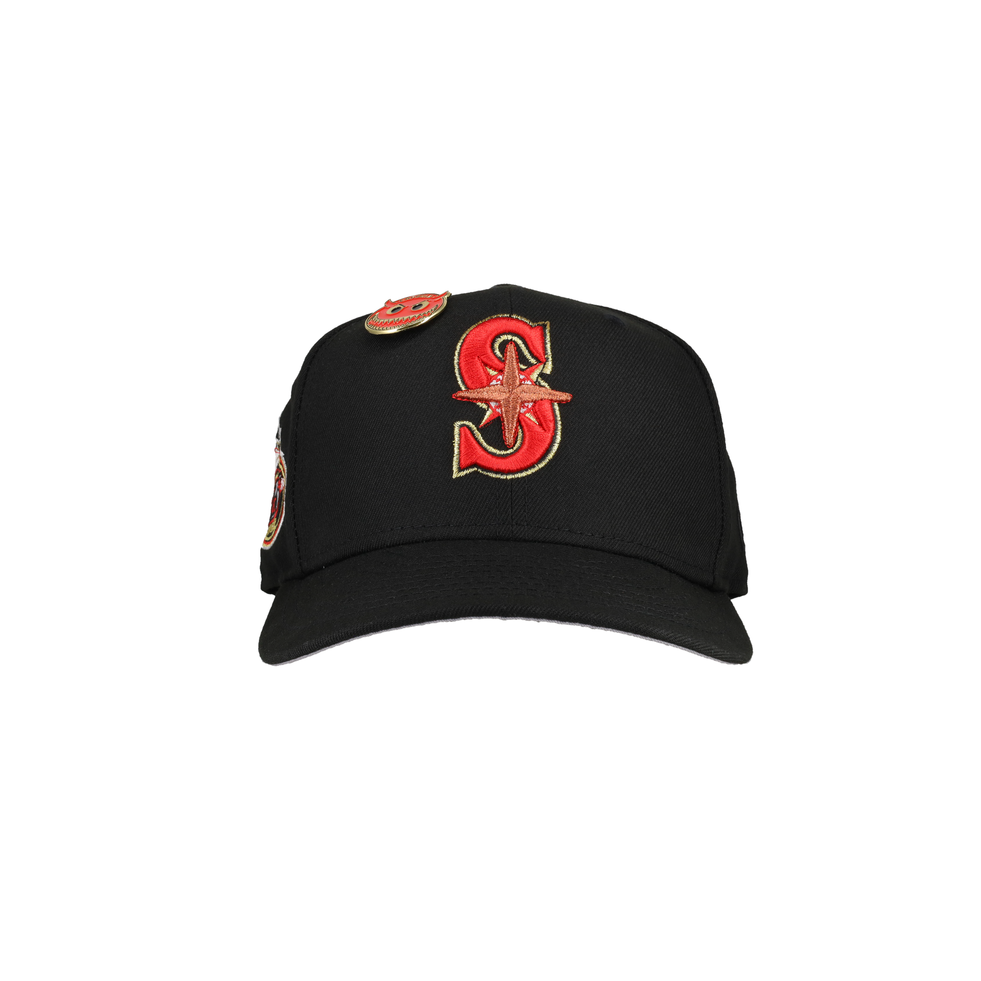 Seattle Mariners 25th Anniversary Black Metallic 59Fifty Fitted Hat