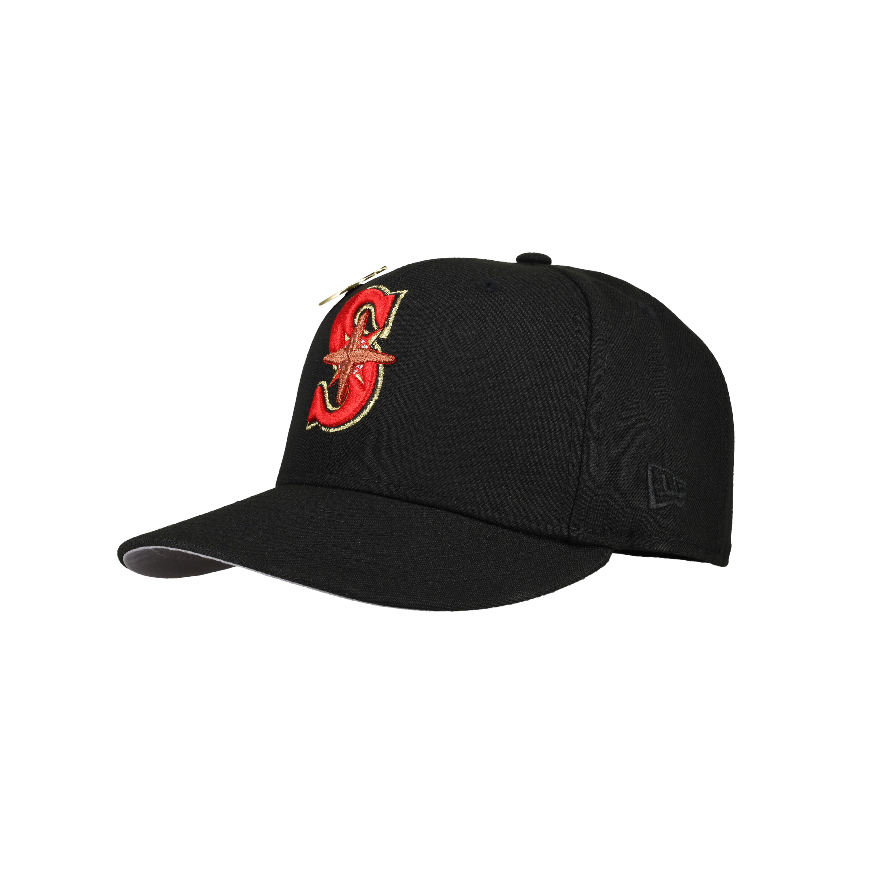 Seattle Mariners 25th Anniversary Black Metallic 59Fifty Fitted Hat