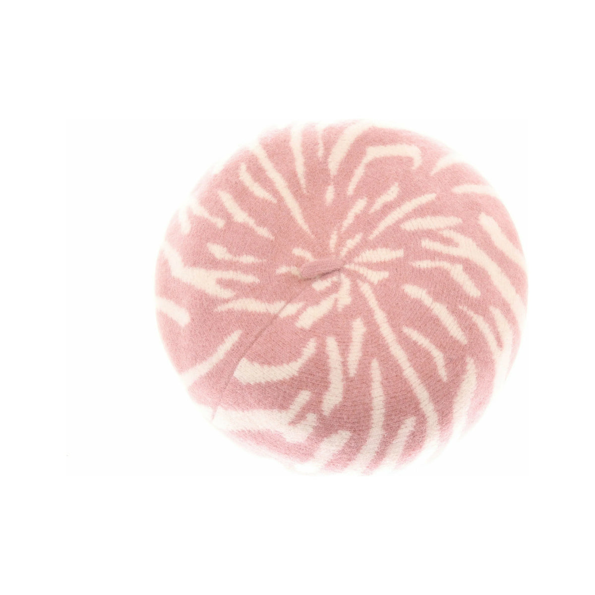 C.C Zebra Wool Beret Beanie