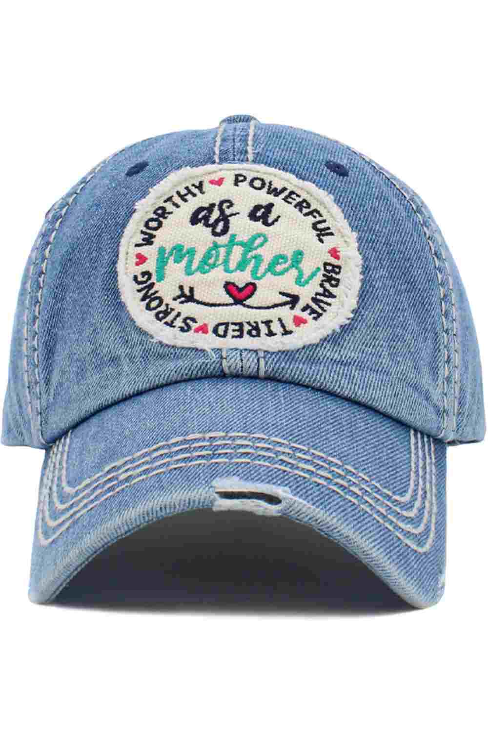 AS A MOTHER Vintage Ball Cap