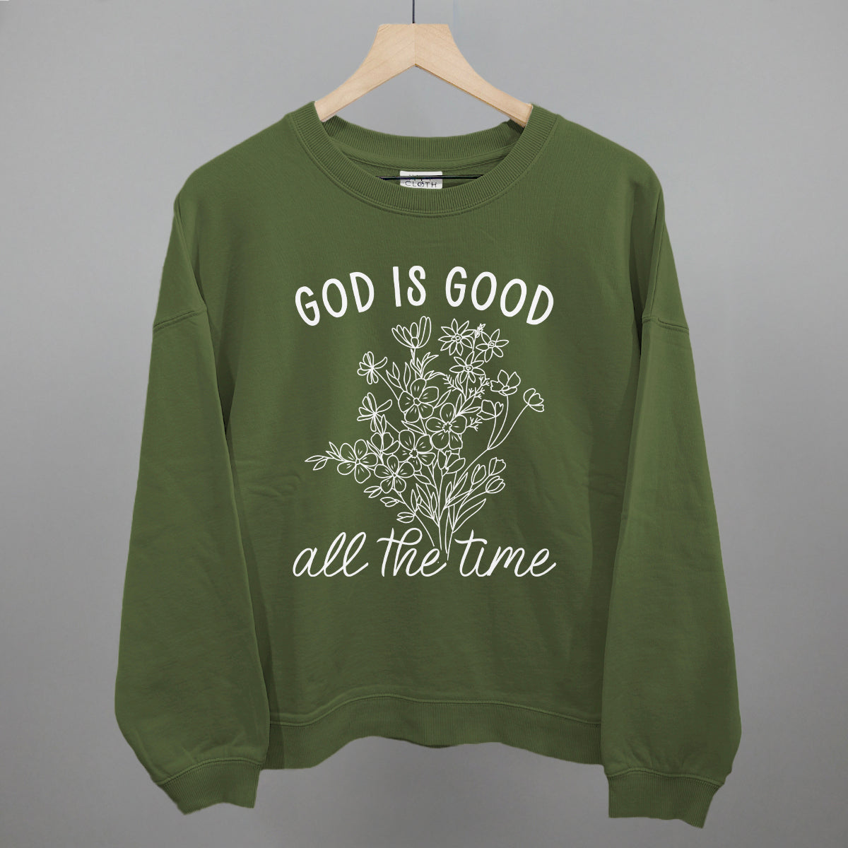 God Is Good All The Time Floral