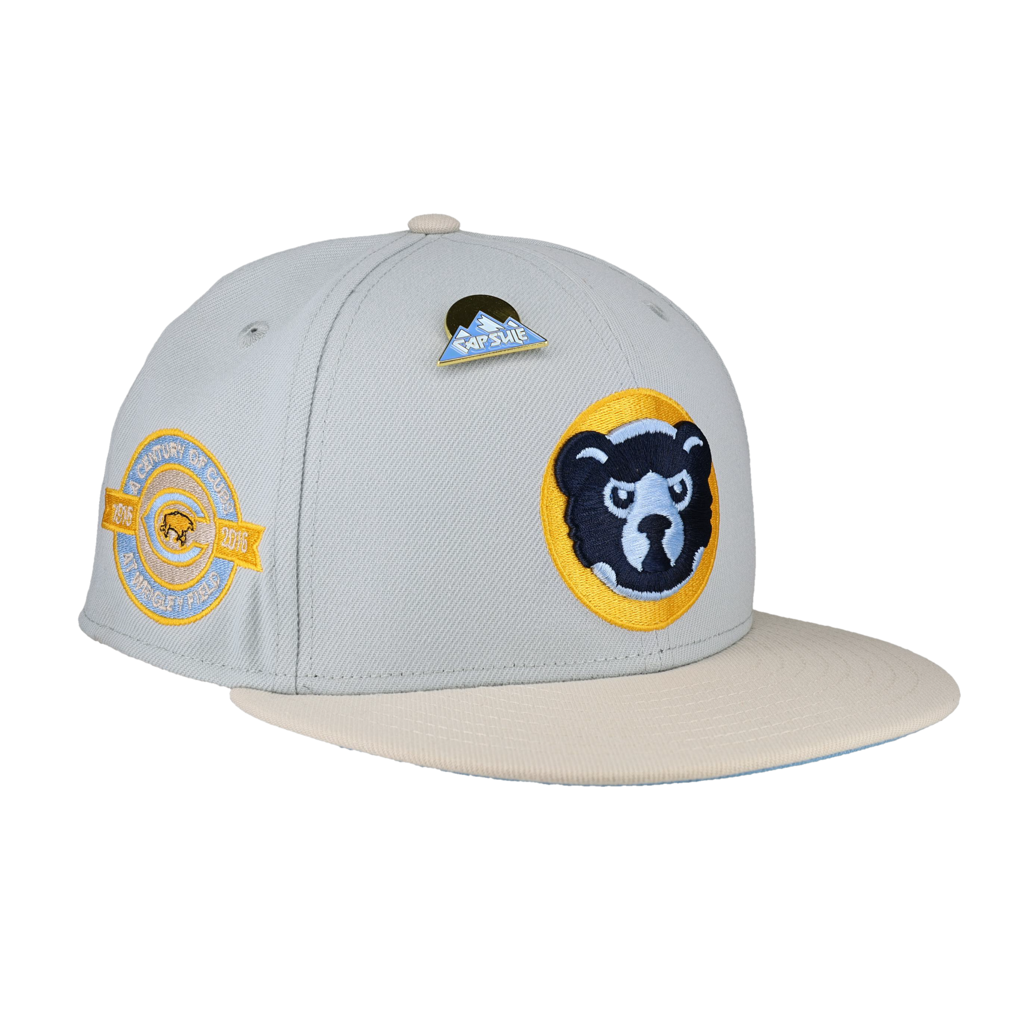 Chicago Cubs Mountain Sunrise Collection 100th Anniversary Fitted Hat