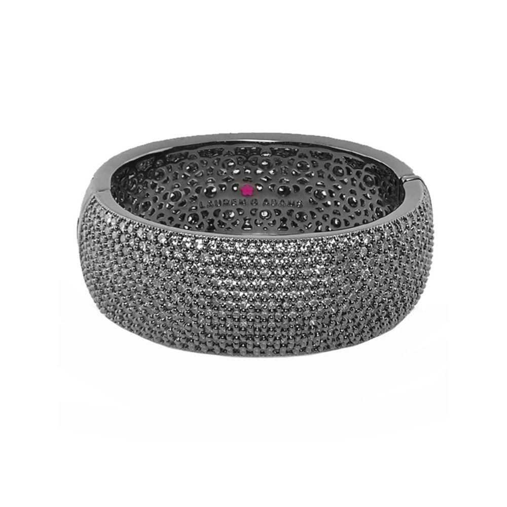 Thick Glamour Pave Bangle