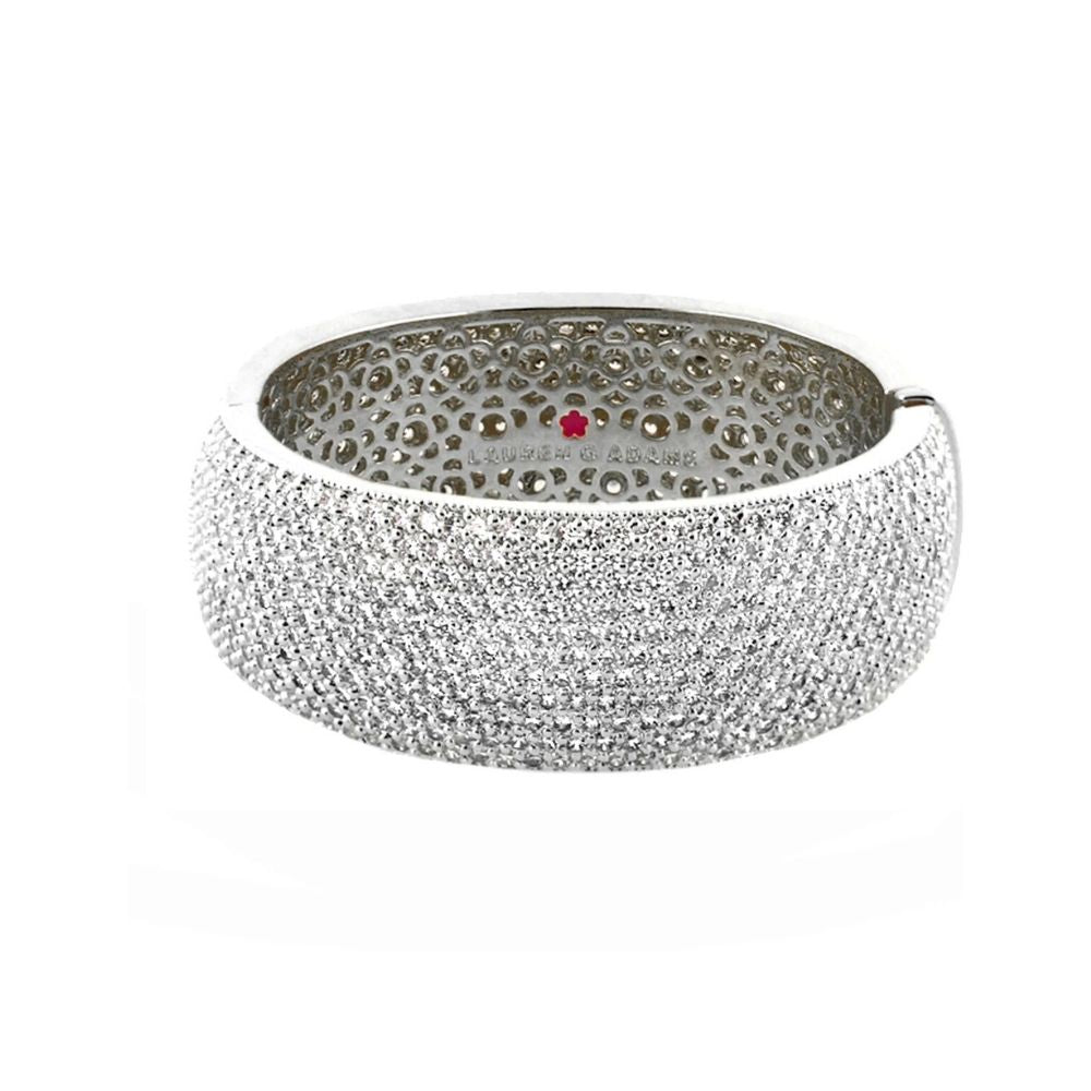 Thick Glamour Pave Bangle