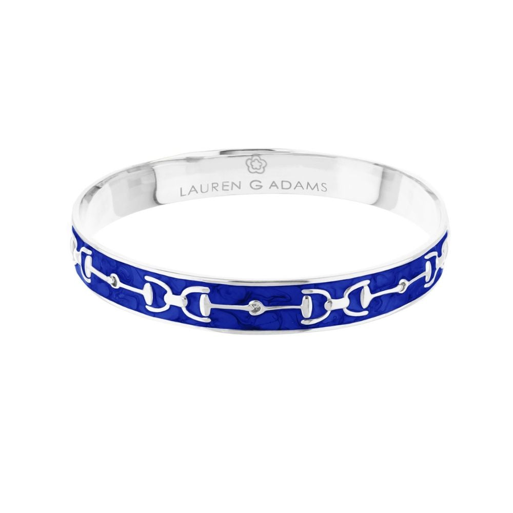 Equestrian Stirrup Bangle — Champagne