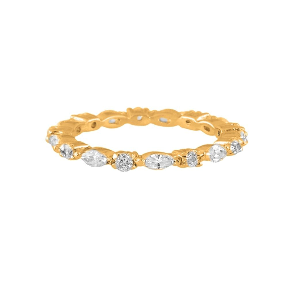 925 Skinny Eternity Band