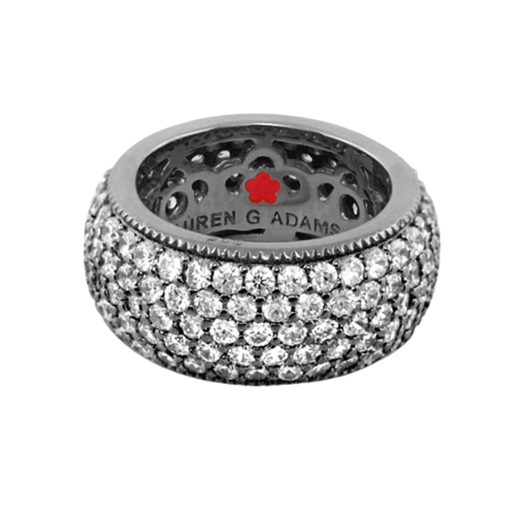 Glamour Pave Band Ring