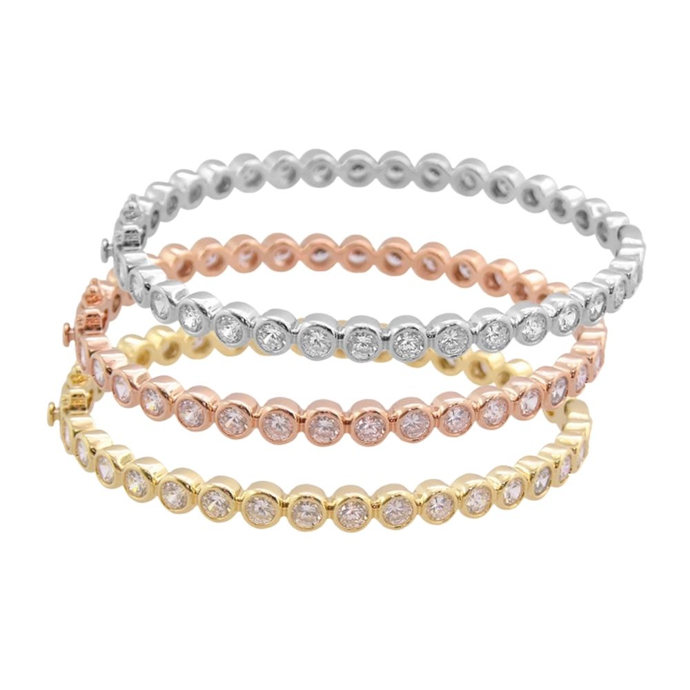 Glamour Pave Stackable Bangle
