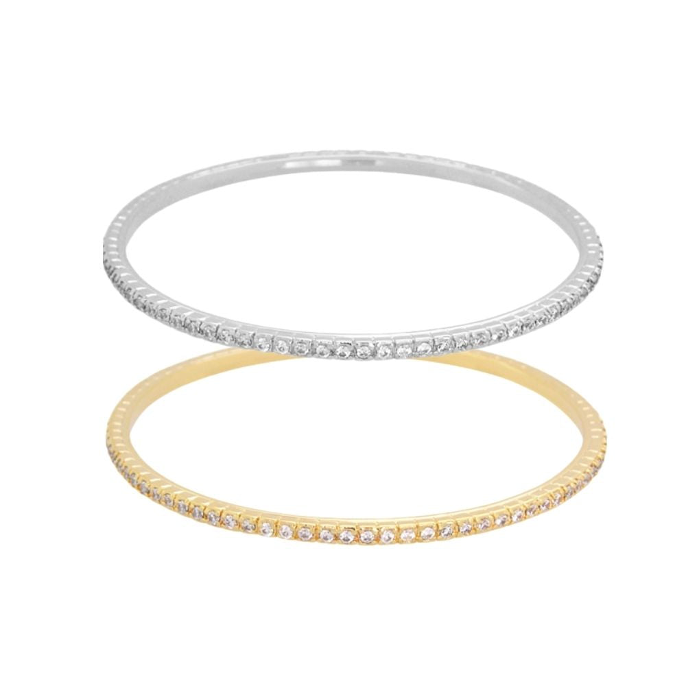 Glamour Pave Stackable Bangle