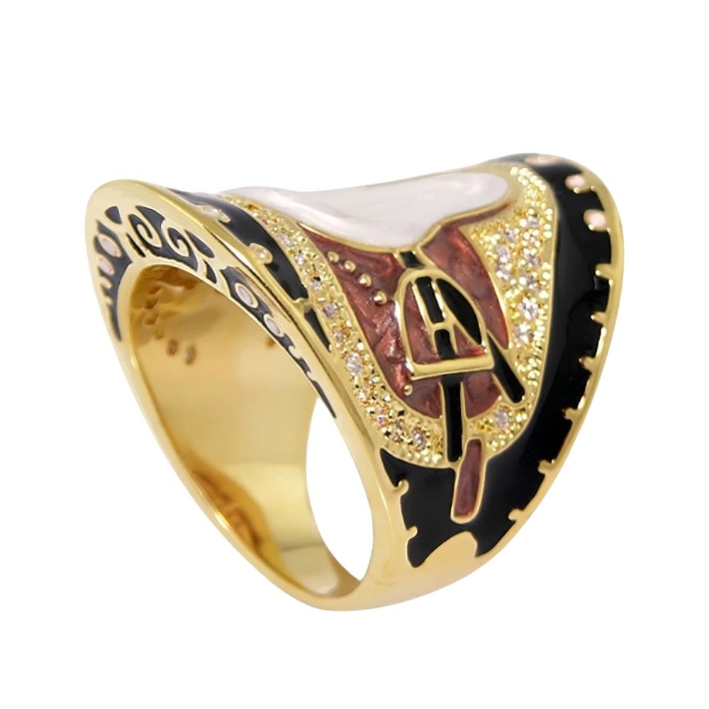 Equestrian Saddle Ring