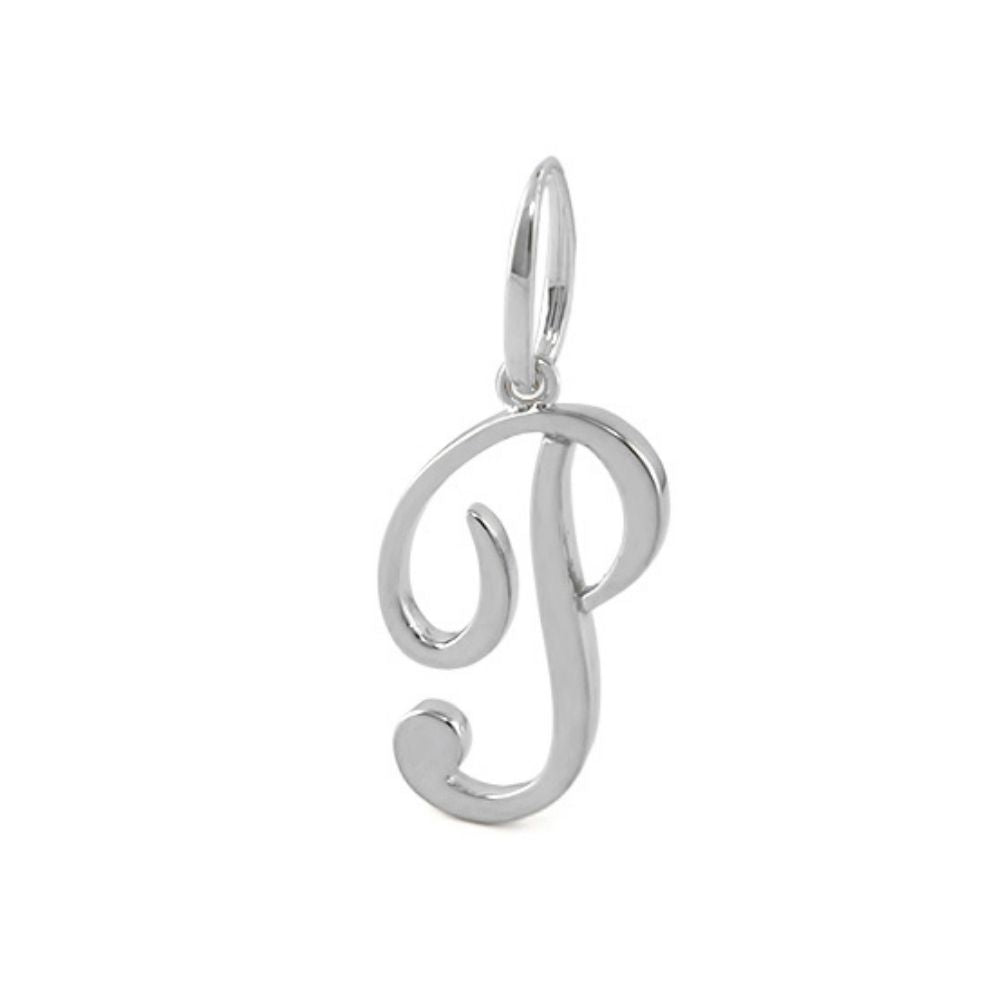 Lolo Initial Pendant — Script Letter