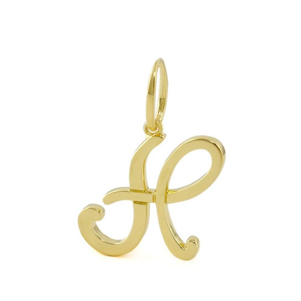 Lolo Initial Pendant — Script Letter