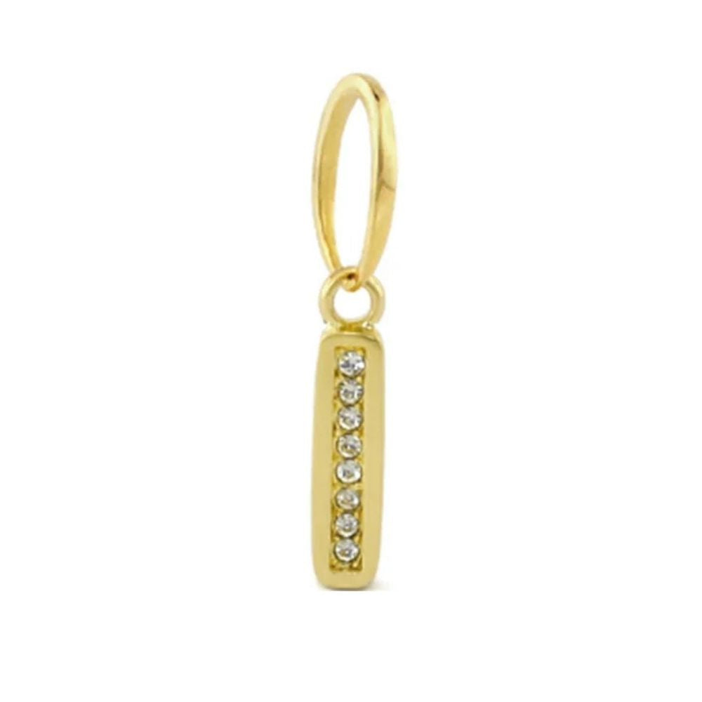 Petit Gateau Pendant — Pavé Bar Charm