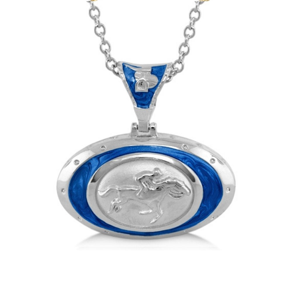 Equestrian Pendant Necklace