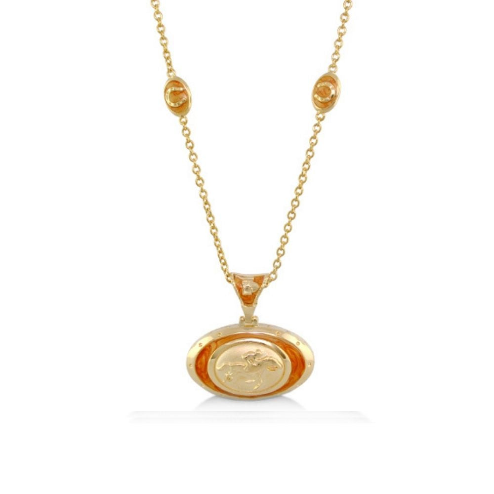 Equestrian Pendant Necklace
