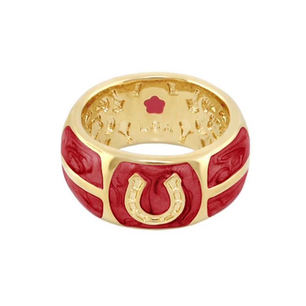 Equestrian Horseshoe Ring