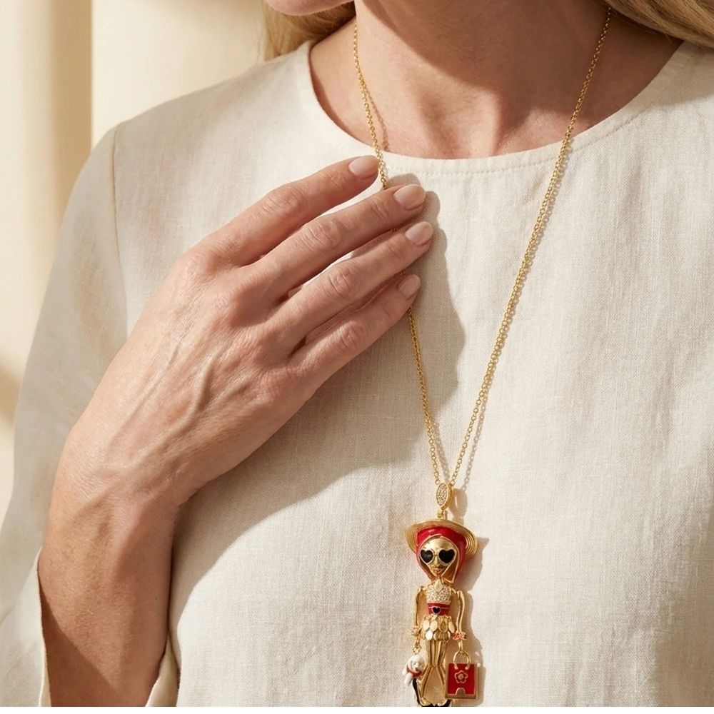 Uptown Girls Pendant Necklace