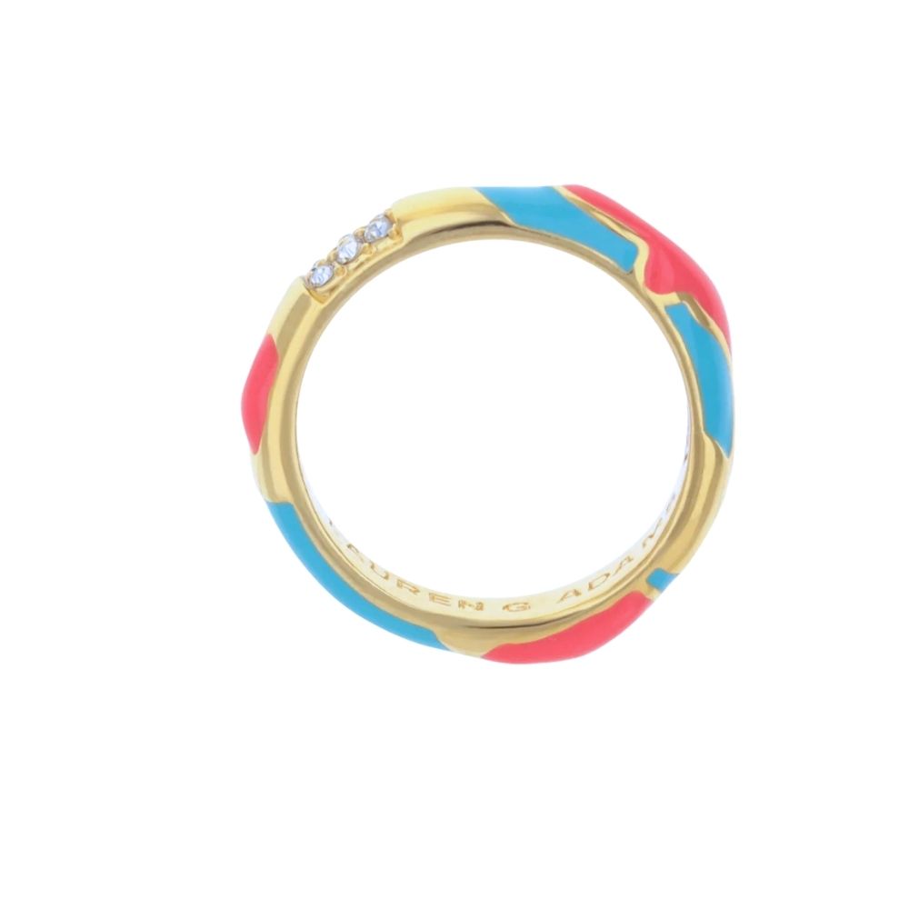 Pretty Little Things Coral Stackable Ring