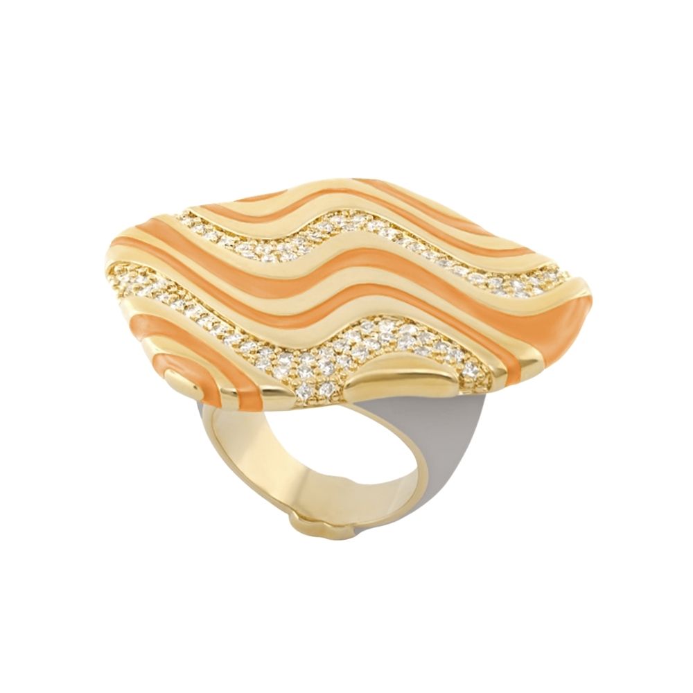 Moon Dust Cocktail Ring