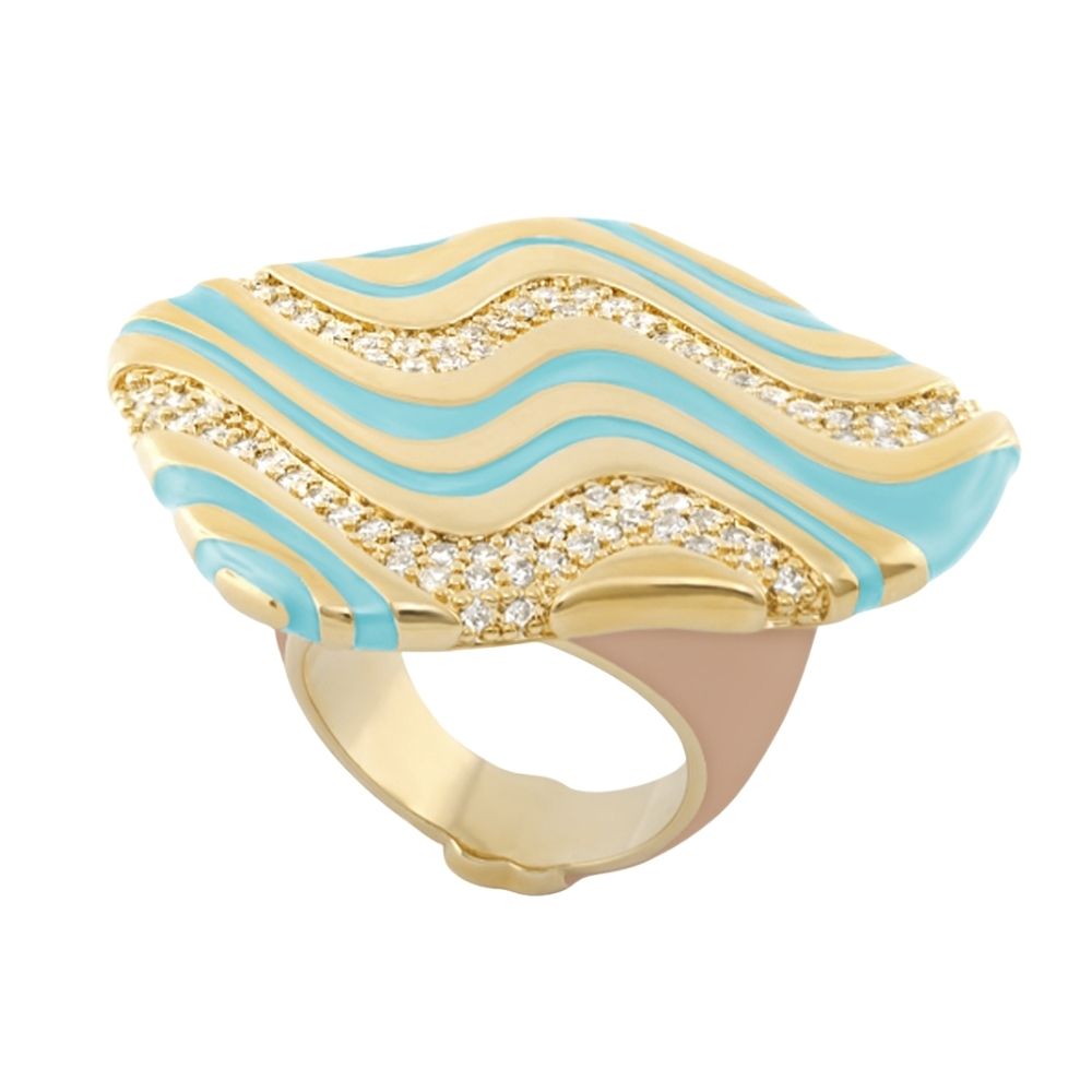Moon Dust Cocktail Ring