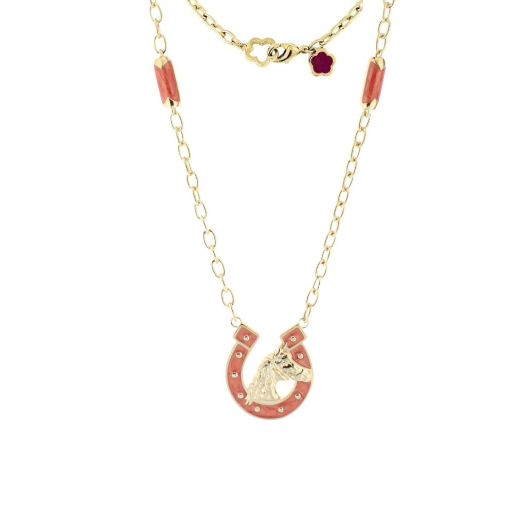 Equestrian Pendant Necklace