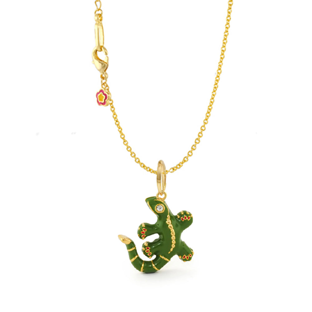 Eau gecko Pendant
