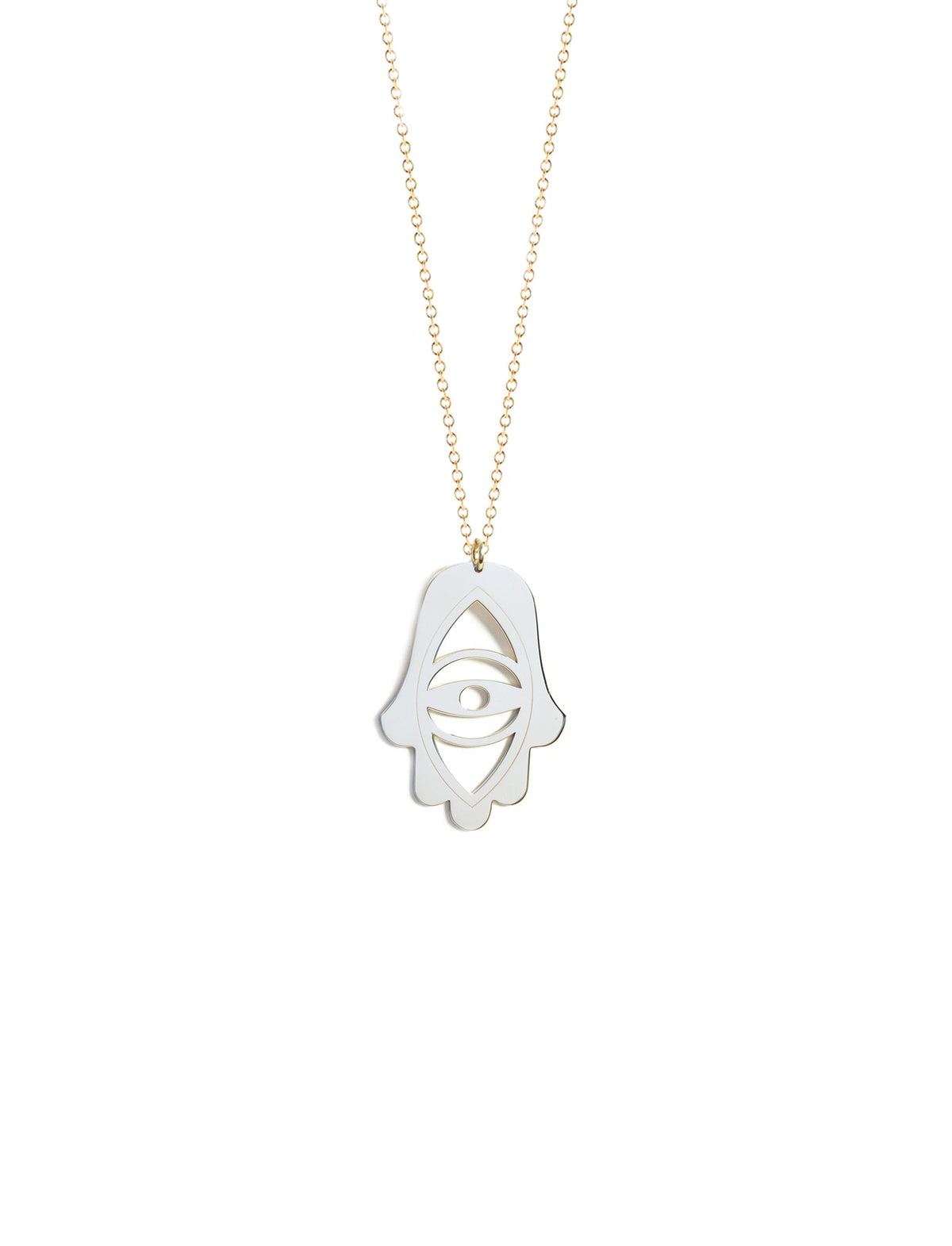 Eye Hamsa Necklace