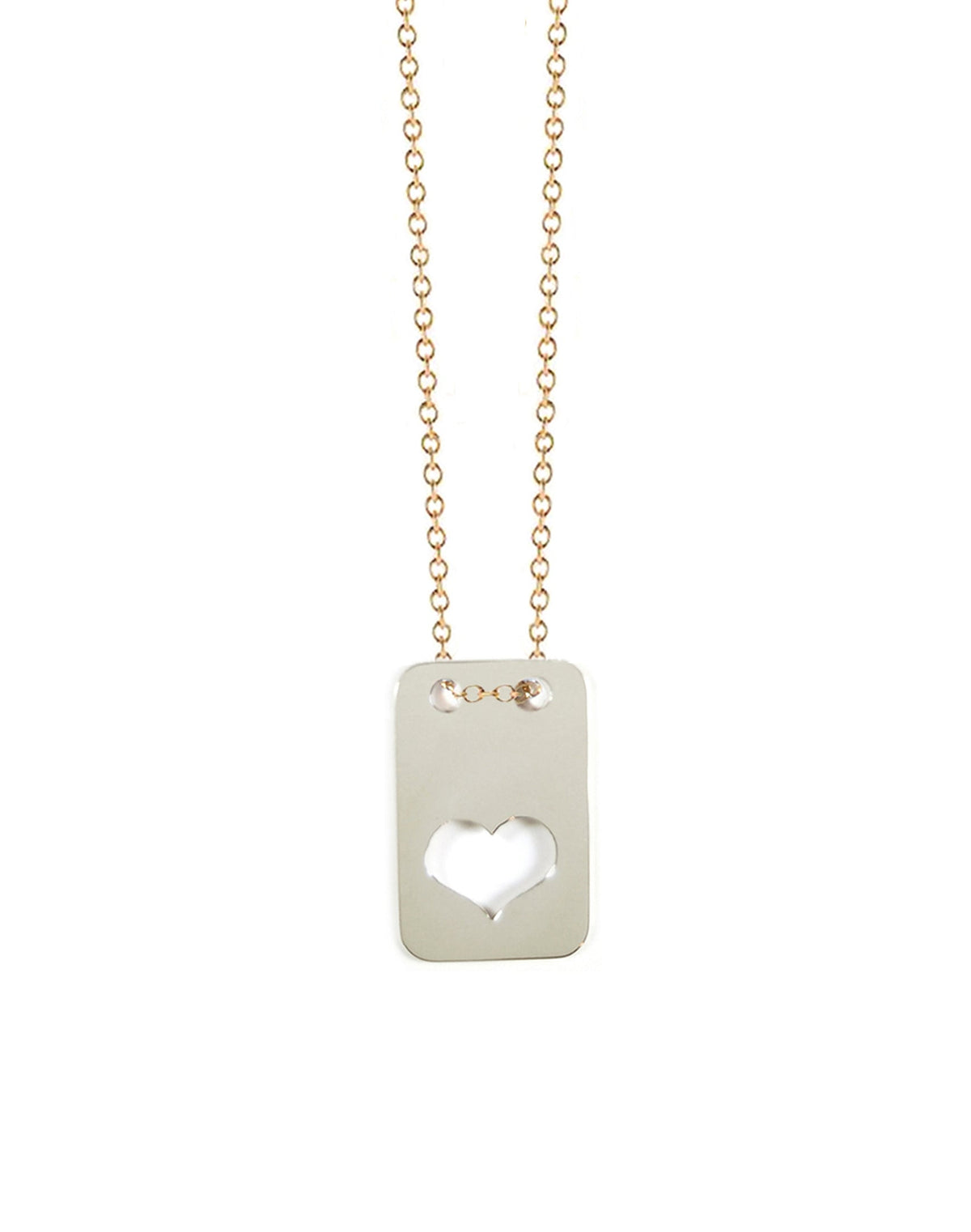 Heart Tag Necklace