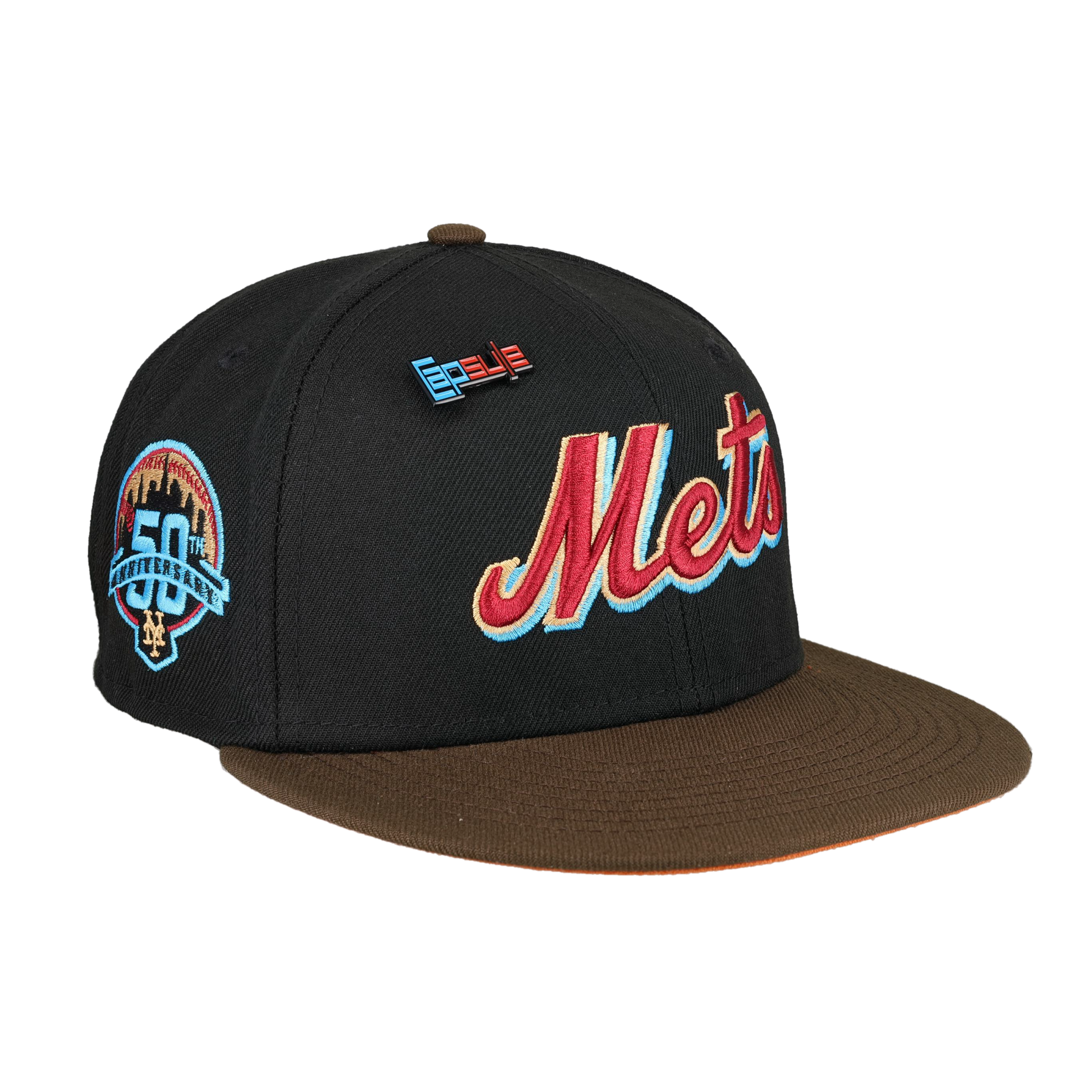 New York Mets NOS Collection 50th Anniversary Fitted Hat