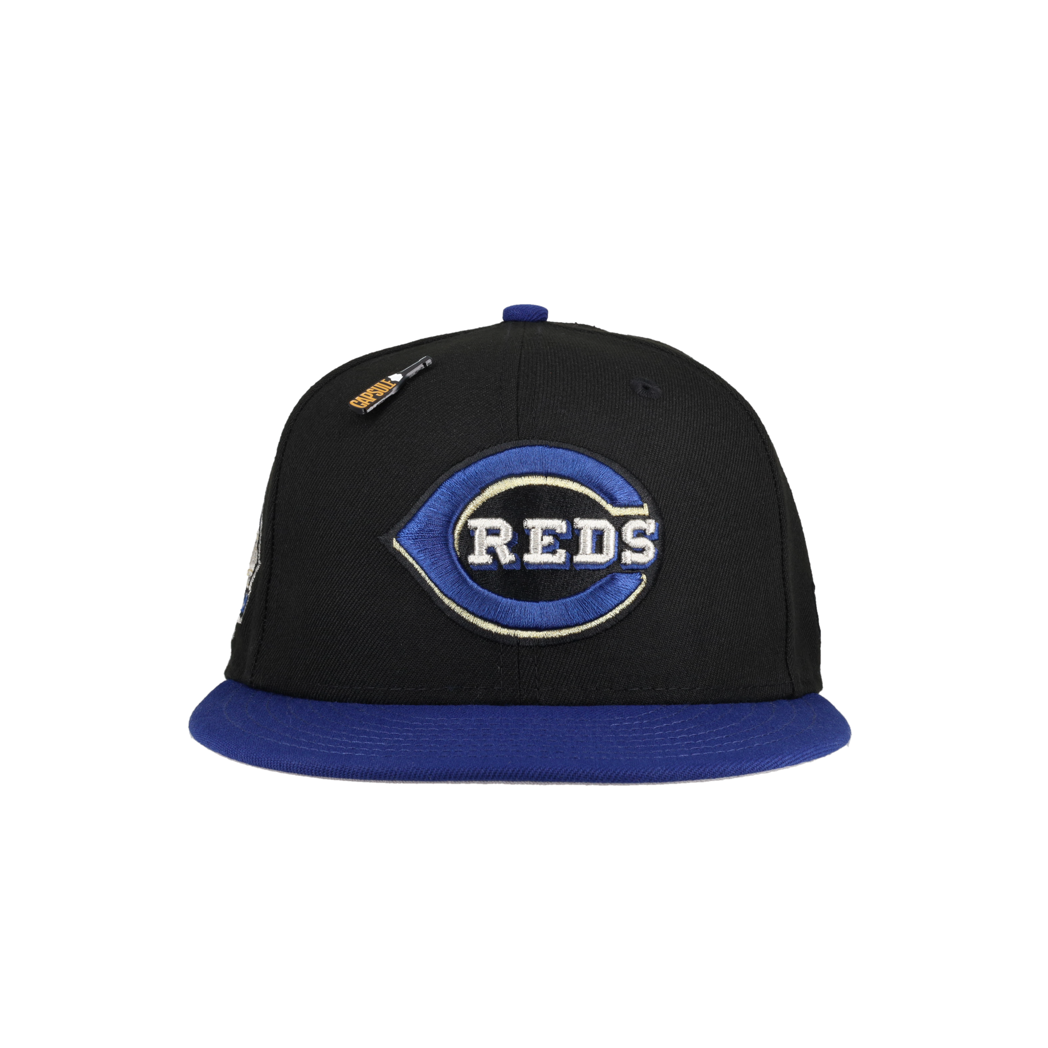 Cincinnati Reds New Years Collection Riverfront Stadium Patch 59Fifty Fitted Hat