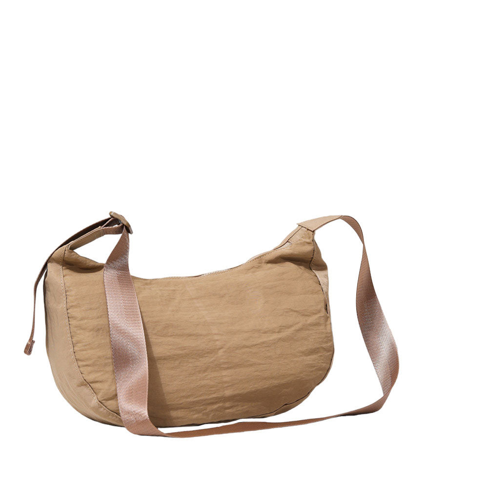 Women's Solid Nylon Sling Bag Crossbody