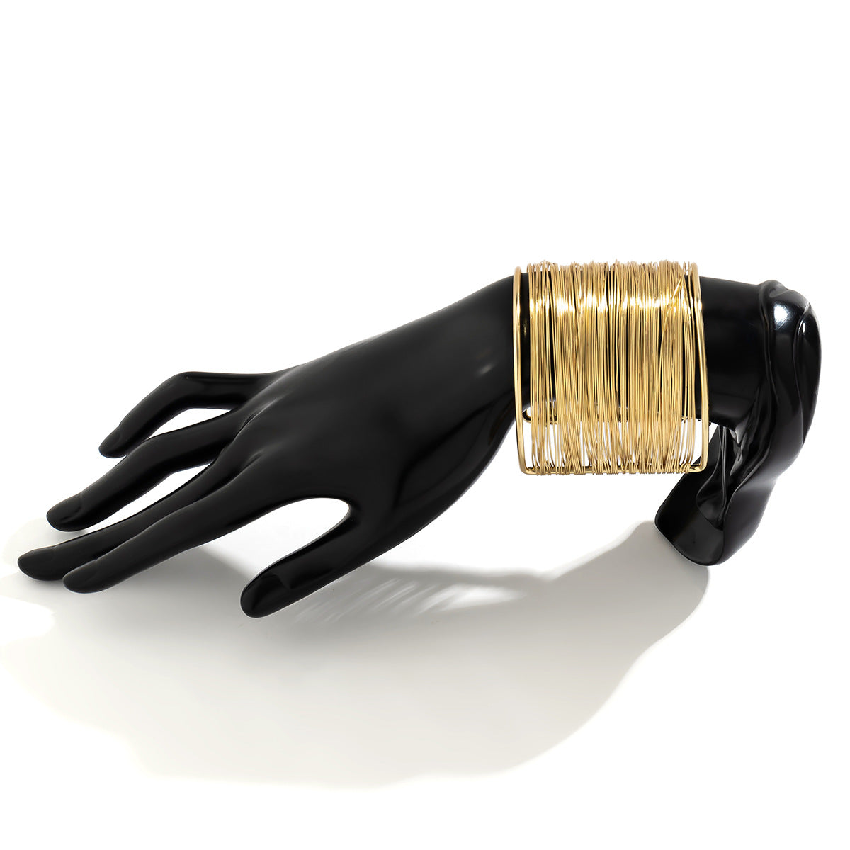 Women's Brushed Open Electroplated Personality Sweet Cool Style Bracelets