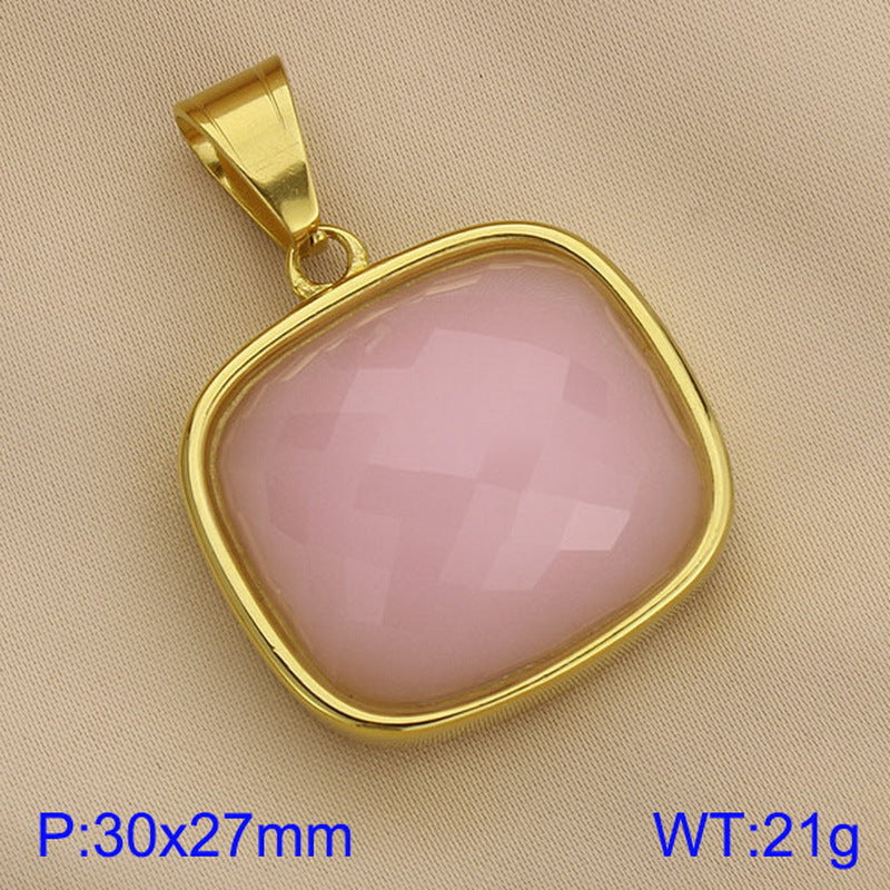 Elegant High Sense Square Multicolor Retro Pendants