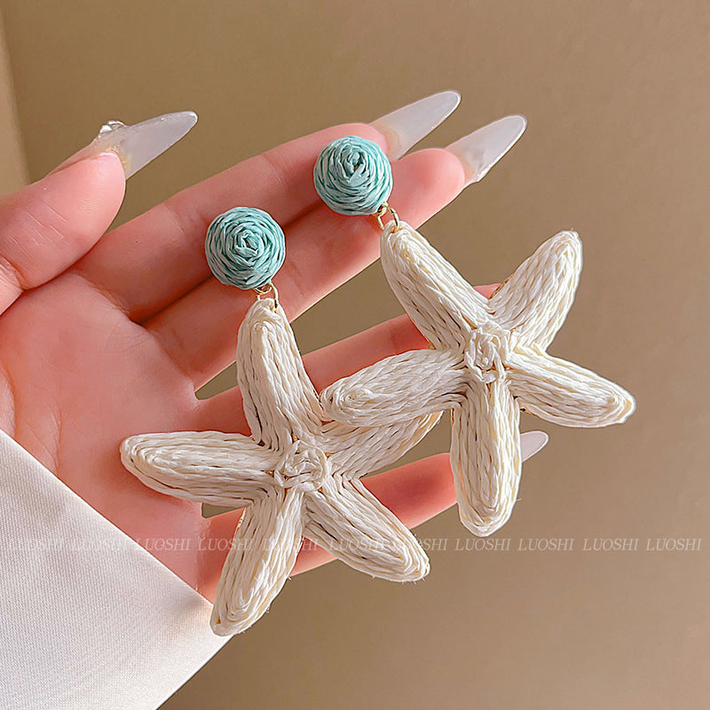Beach Travel Vacation Style Bohemian Ear Ethnic Tassel Light Luxury Earrings