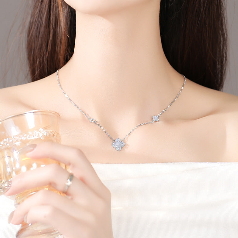 Light Luxury Exquisite Design Sense Clavicle Chain High Necklace