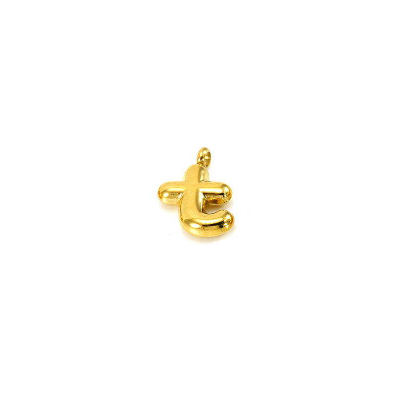 Stainless Steel Fashion Letter Titanium Letters Pendant