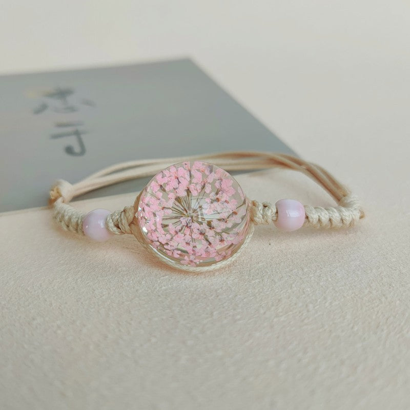 Children's Star Moon Woven Female Girlfriends Cute Couple Bracelet