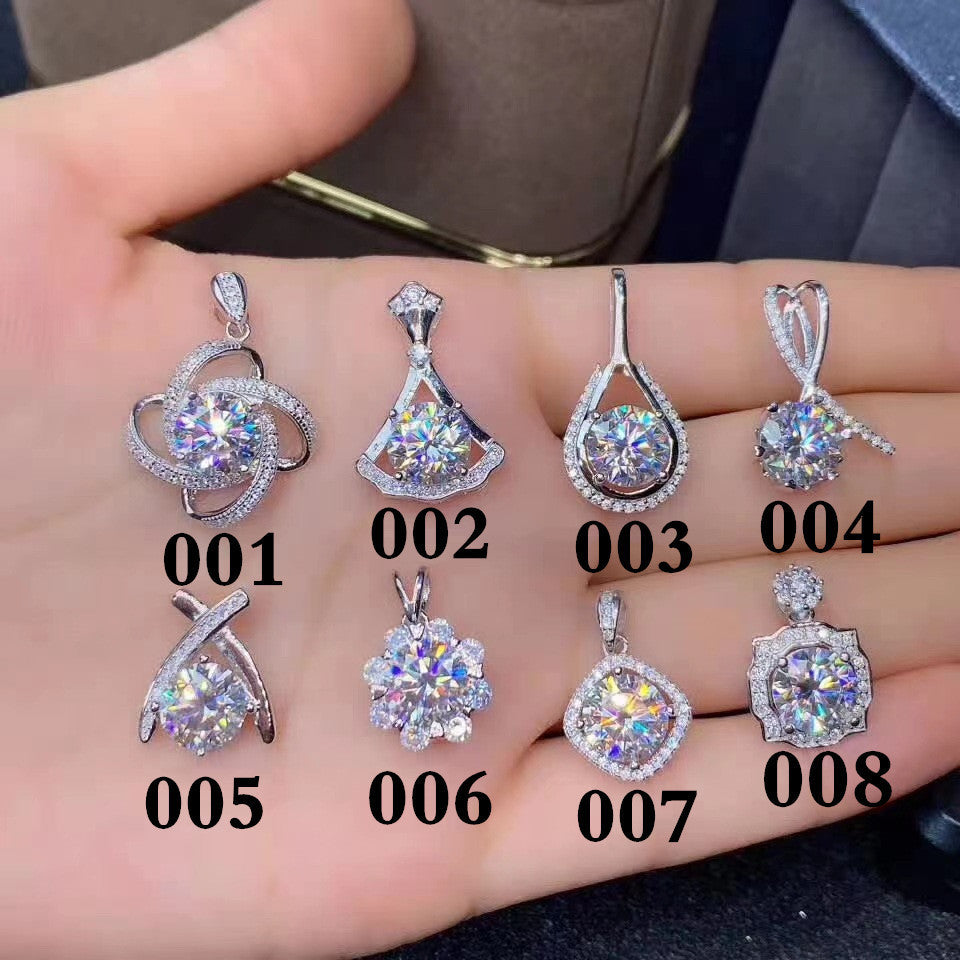 Live Streaming Imitation Imported Diamond Plated Pendants
