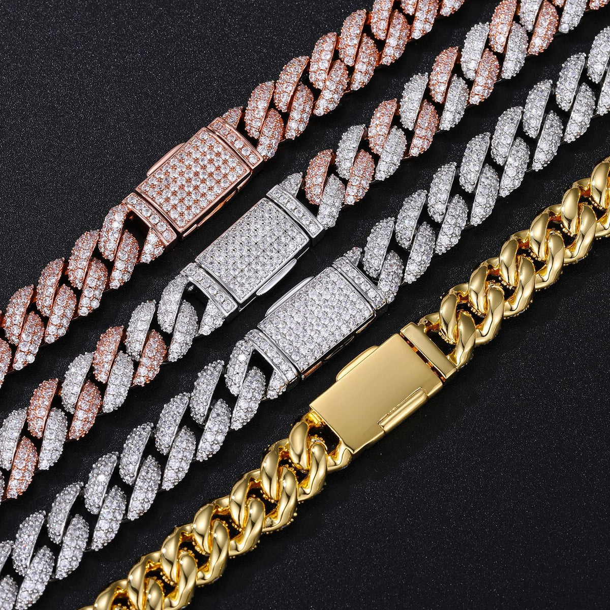 Men's Cuban Link Chain Street Cool Trendy Necklaces